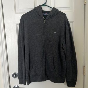 Grey vineyard vine zip up jacket